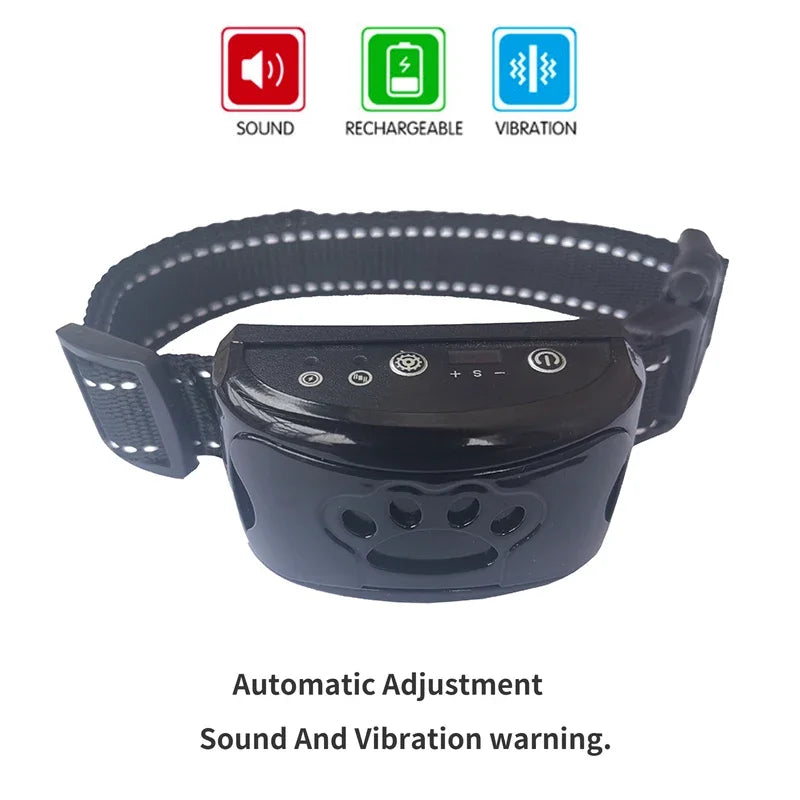 800mtr Pet Dog Anti Barking USB Ultrasonic Training Collar