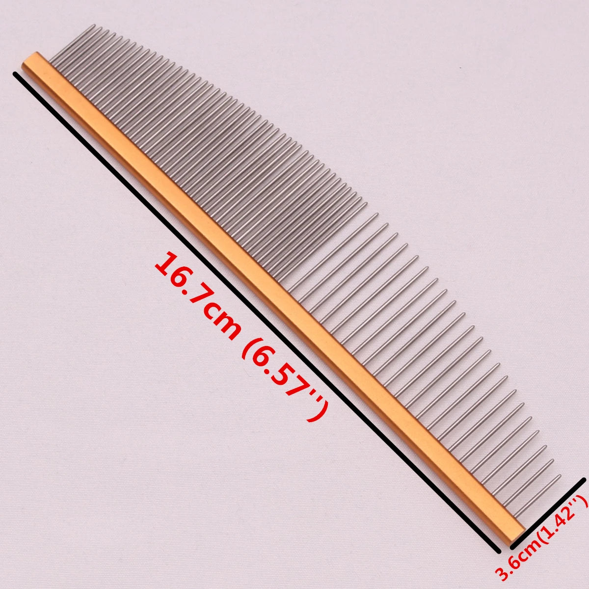 Aluminum Alloy Pet Grooming Combs