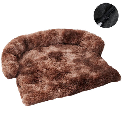 M-XL Removable Cover Plush Pet Dog Bed Sofa Cushion