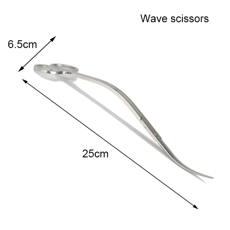 Stainless Steel Aquarium Fish Tank Cleaning Tools Scissors Tweezers