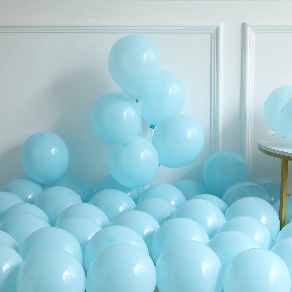 Transparent Dazzling Snowflake Balloon Garland for Winter Decor