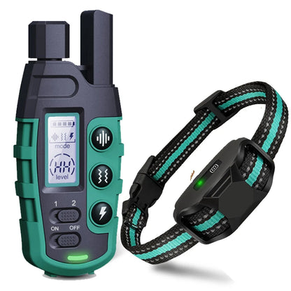 3300Ft Pet Dog Remote Control Waterproof Anti Bark Training Collar