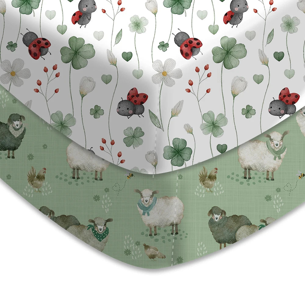 1 Pc Baby Crib Sheet