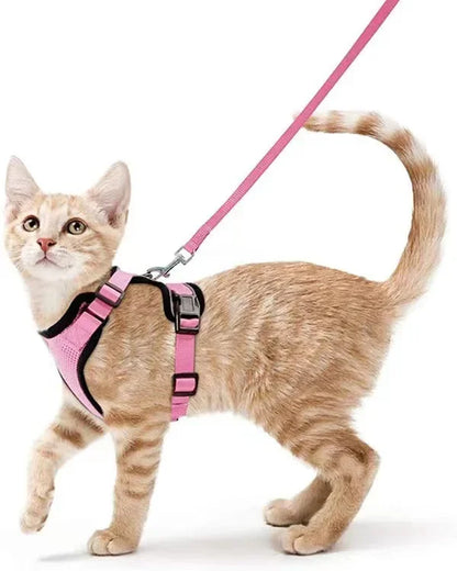 XS-S Pet Cat Harness and Leash Set