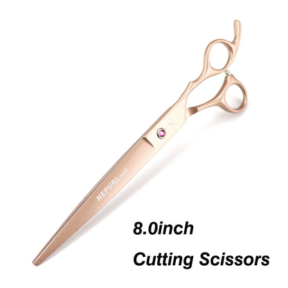 8" Stainless Steel Pet Dog Cat Grooming Scissors Combs Kits