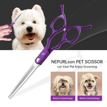 7.5 " Stainless Steel Pet Dog Cat Grooming Scissors