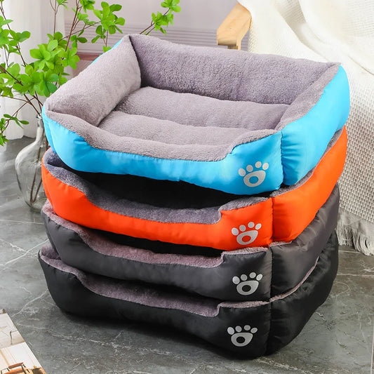 XS-L Waterproof Square Pet Dog Bed Mat Cushion