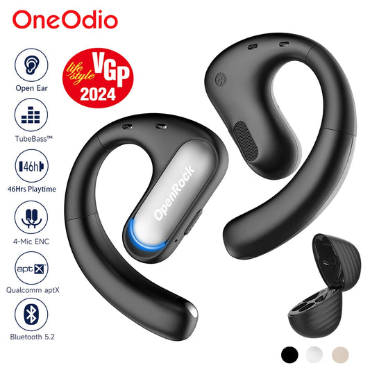 Oneodio OpenRock Pro Wireless Headphones with Superior Bass