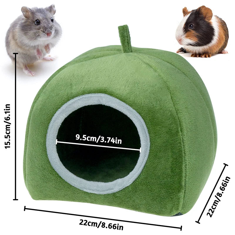 Small Animal Pet Hamster Guinea Pig House Nest Bed