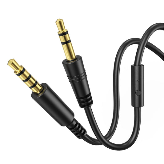 3.5mm to 3.5mm Audio Cable with Microphone for OneOdio