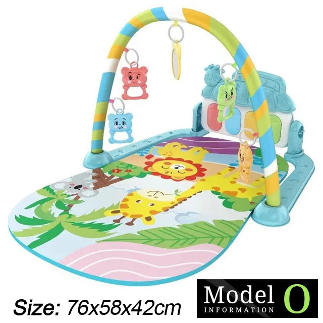 Baby Fitness Stand Music Play Gym for Early Education
