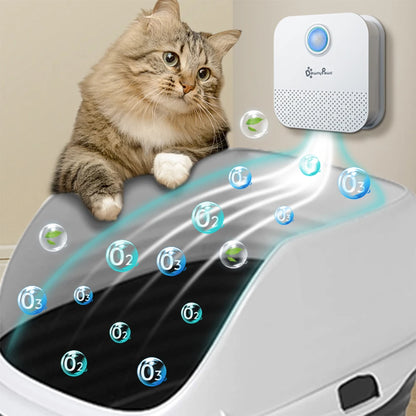 4000mAh Smart Odor Purifier Deodorizer For Pet Cat Litter Box