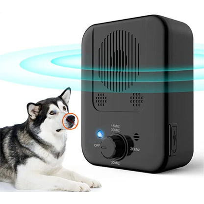 Pet Dog Ultrasonic Anti Bark Stopper Deterrent Training Device