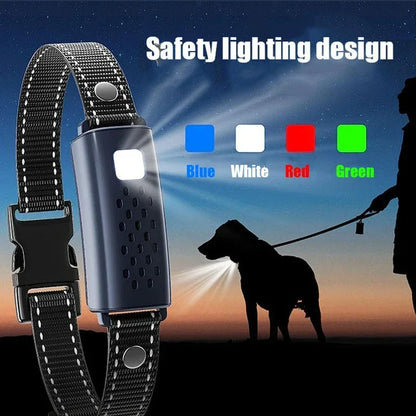 2000m Pet Dog Smart Anti Bark Training Collar with Remote