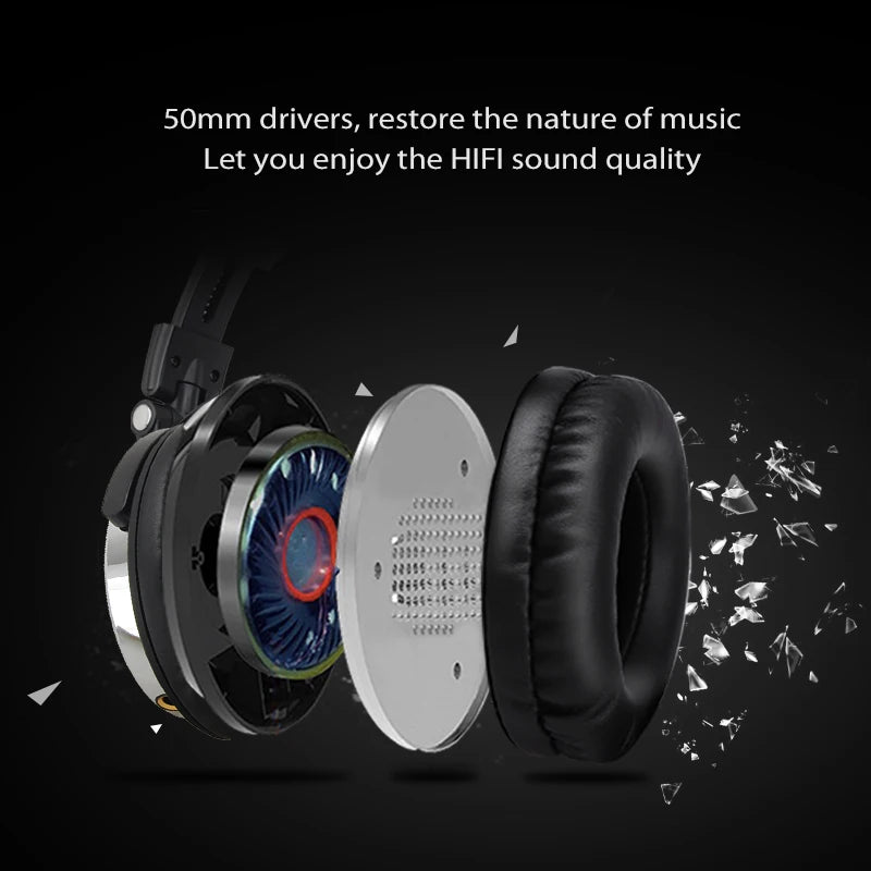 Oneodio Over Ear Headphones for HiFi Sound and Gaming