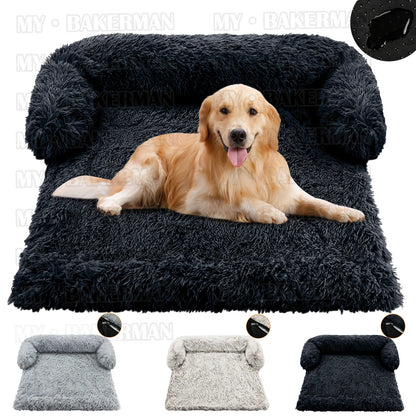 S-2XL Soft Plush Pet Dog Cat Bed Mat Sleeping Sofa