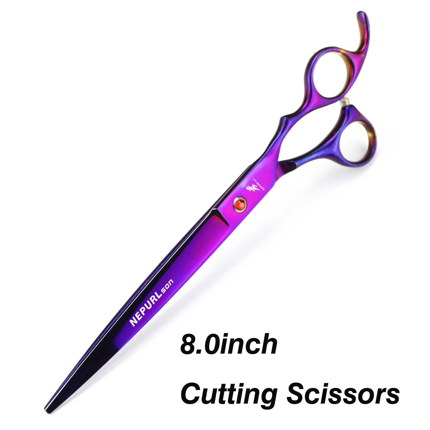 8" Stainless Steel Pet Dog Cat Grooming Scissors Combs Kits