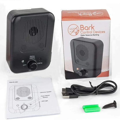 Pet Dog Ultrasonic Anti Bark Stopper Deterrent Training Device