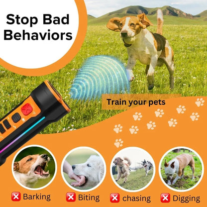 Pet Dog Enhanced Ultrasonic Anti Bark Deterrent Devices Emitters