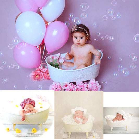 Baby Cribs Iron Shower Bathtub Cotton Ducks Set