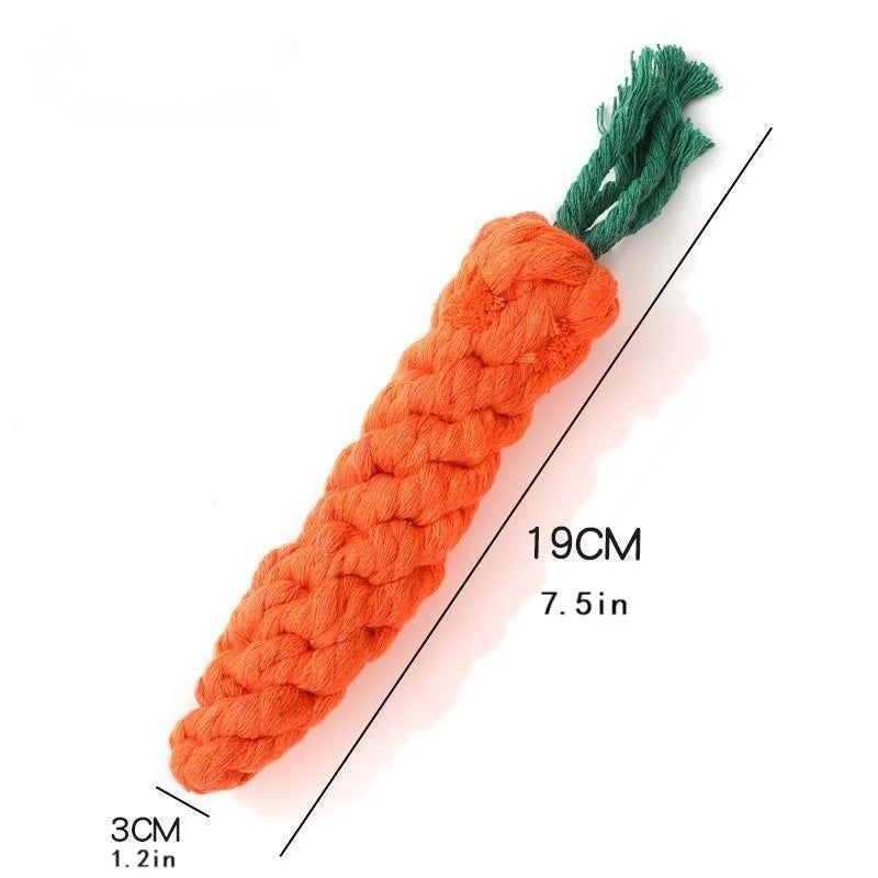 Pet Dog Cotton Rope Knot Chew Toy