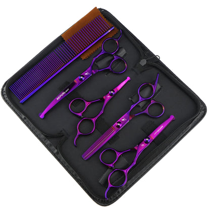 5pc Stainless Steel Pet Dog Cat Grooming Scissors Comb Sets