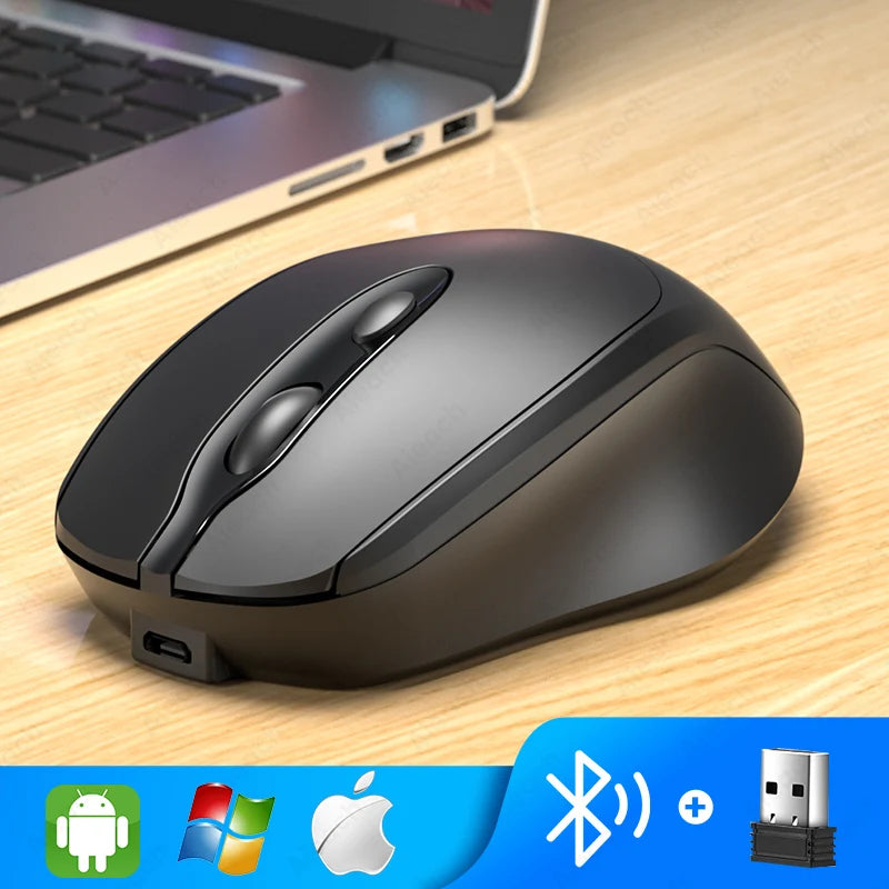 AIEACH Ergonomic Bluetooth Mouse for Comfortable Wireless Use