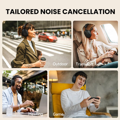 Oneodio SuperEQ A200 Headphones with Hybrid Active Noise Canceling