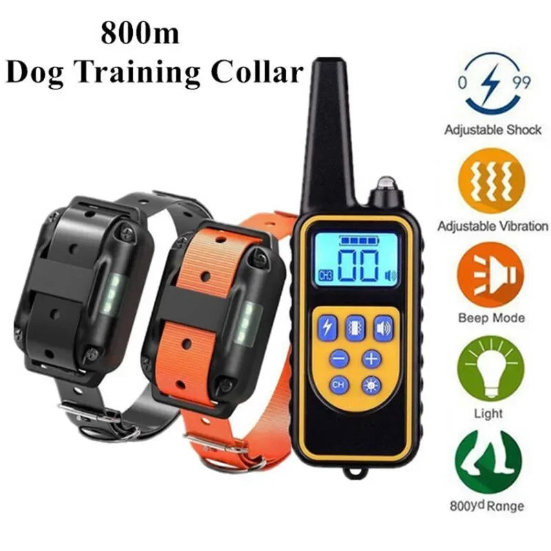 800mtr Pet Dog Anti Barking USB Ultrasonic Training Collar