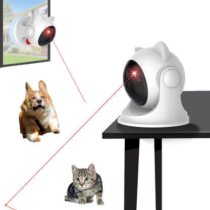 Pet Cat Rechargeable Automatic Motion Laser Toy Random Activated