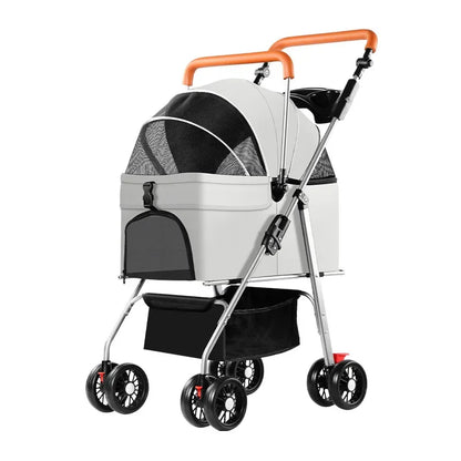 Detachable Lightweight Foldable Pet Dog Cat Stroller