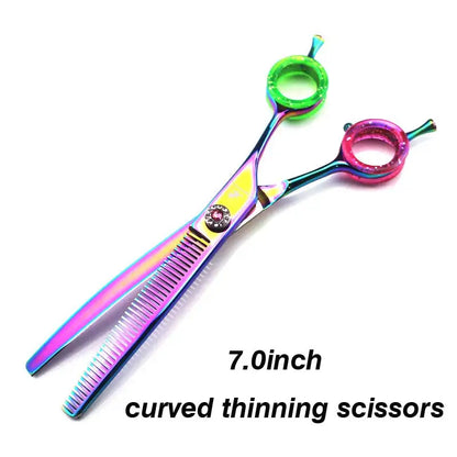 7-8" Stainless Steel Pet Dog Cat Grooming Thinning Scissors