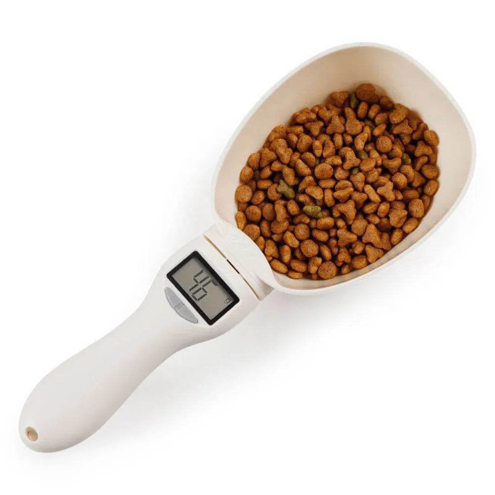 Pet Dog Cat Food Feeding Electronic Digital Display Measuring Spoon Scale