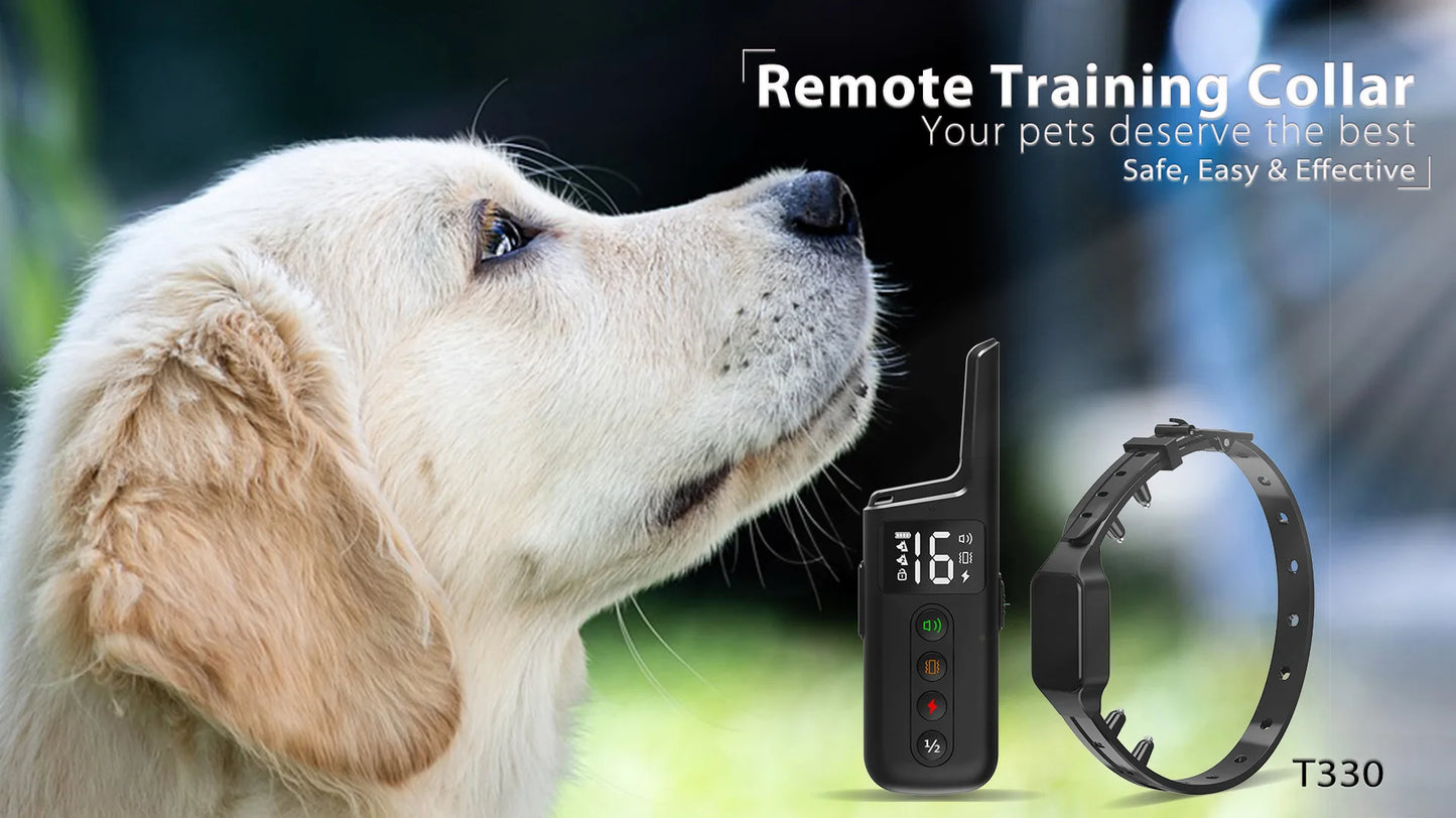 1000ft Pet Dog 3 Training Modes Anti Bark Collar