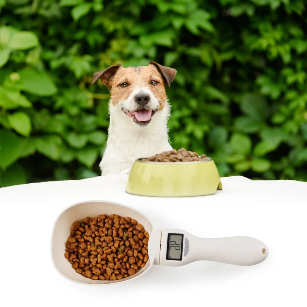 Pet Dog Cat Food Feeding Electronic Digital Display Measuring Spoon Scale