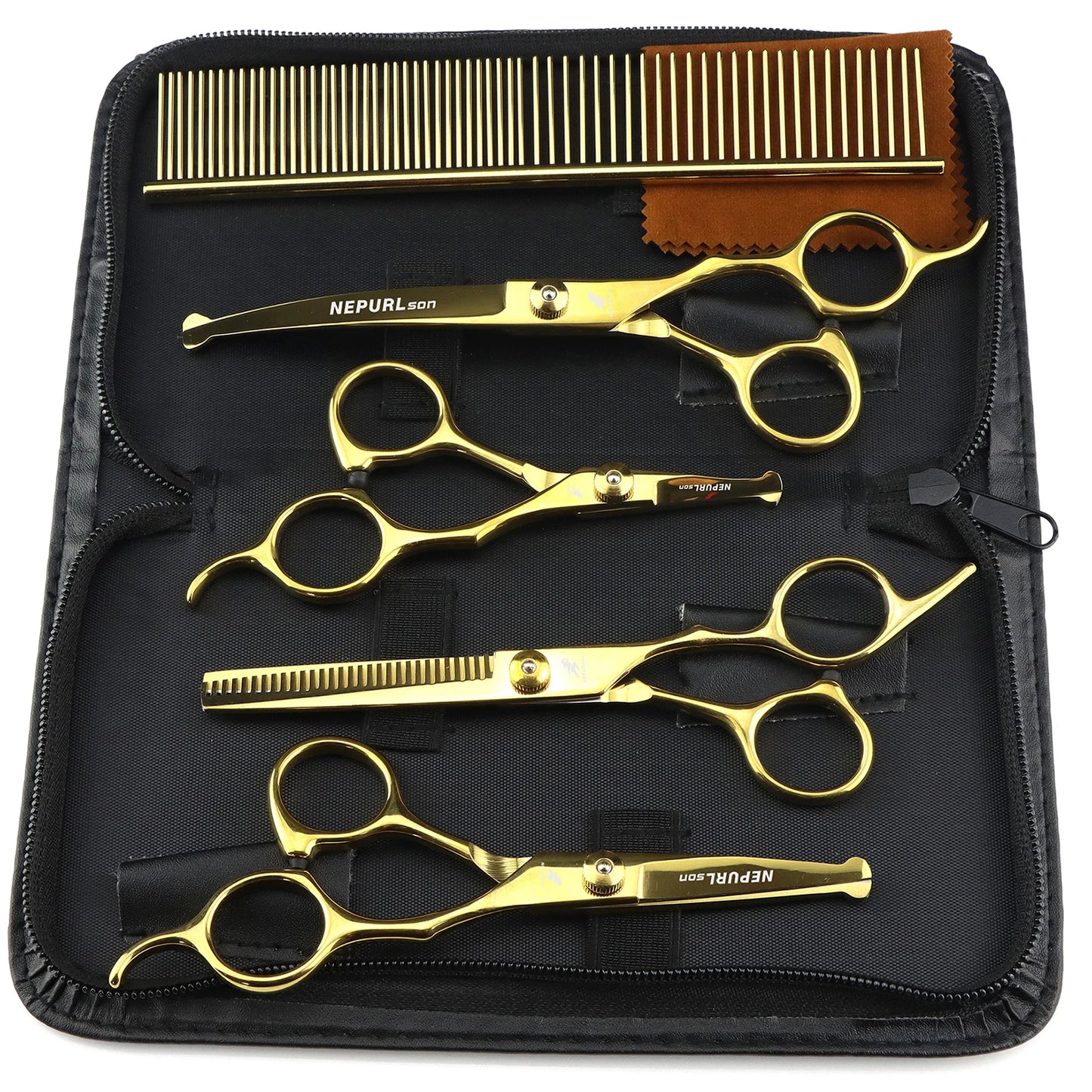 5pc Stainless Steel Pet Dog Cat Grooming Scissors Comb Sets