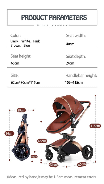 Baby Stroller 2-in-1