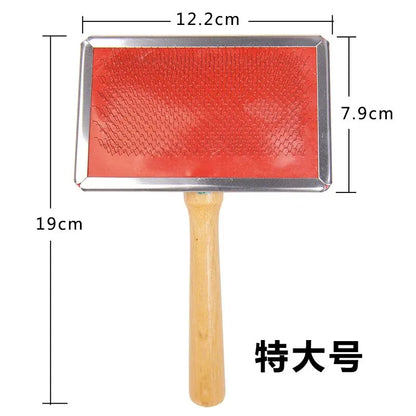 S-XL Pet Dog Cat Grooming Carding Shedding Needle Brushes