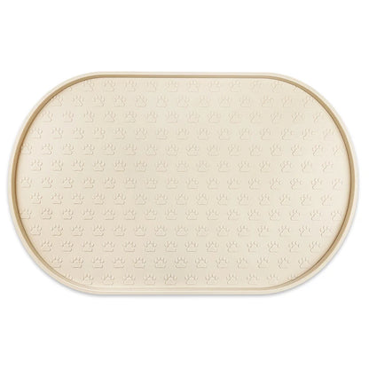 Non-Slip Easy to Clean Silicone Pet Cat Dog Food Mat Placemat