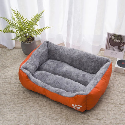 XS-L Waterproof Square Pet Dog Bed Mat Cushion