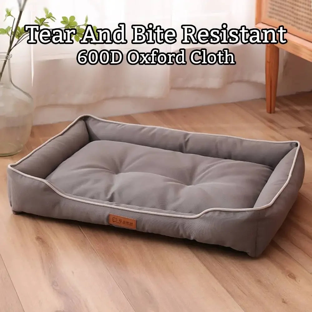 S-2XL Pet Dog Cat Wear-resistant Waterproof Bed Mat Pad Nest Cushion