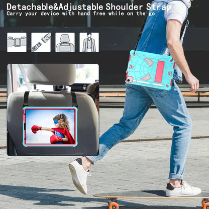 For iPad Air 4th/5th Gen Case with Shoulder Strap