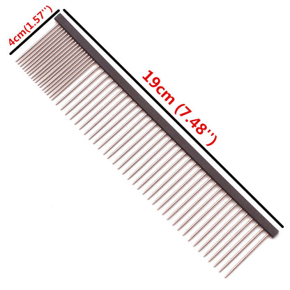 Aluminum Alloy Pet Grooming Combs