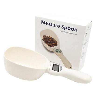 Pet Dog Cat Food Feeding Electronic Digital Display Measuring Spoon Scale