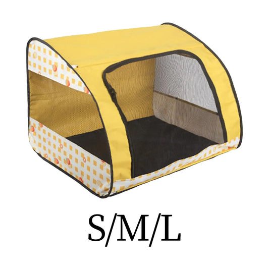 Foldable Enclosed Pet Cats Pen Tent Playpen