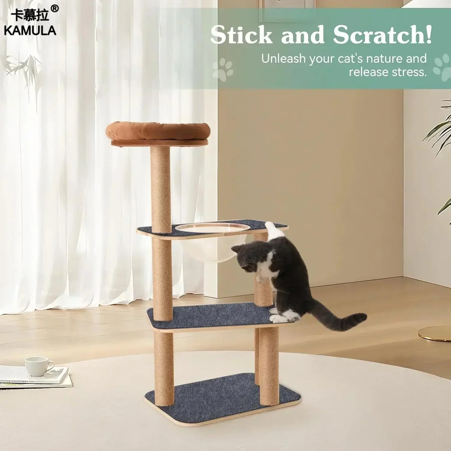 Trimmable Cat Scratching Mat Sofa Self-adhesive Scratch Tape