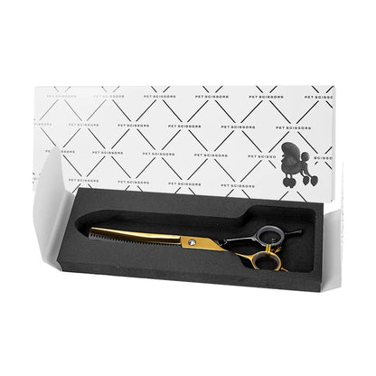 7/7.5" Stainless Steel Pet Dog Cat Grooming Scissors