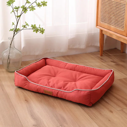 S-2XL Pet Dog Cat Wear-resistant Waterproof Bed Mat Pad Nest Cushion