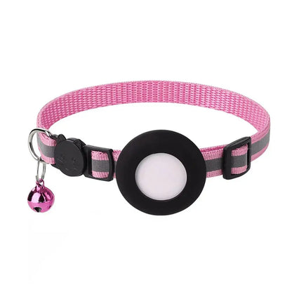 Pet Cat Collar with Protective Case for Anti Lost Locator Tracker Airtag Case