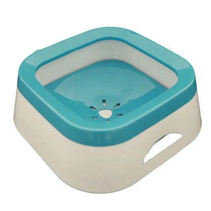 1L Anti-splash Pet Dog Cat  Water Bowl